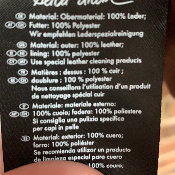 Real leather jacket - brown - Picture 5 of 5